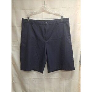 Mens Izod Golf Shorts Size 38 Navy Blue